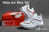 nike air max 98 acheter running chaussures sneakers brown off white